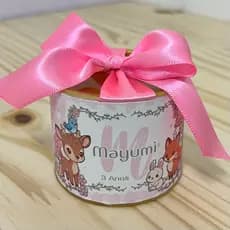 lembrancinha bosque encantado personalizado - tubolata 6x5cm