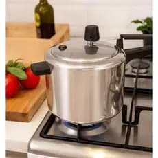 Panela De Pressão Barata Aluminio 4,5 Litros Polida Brilhante