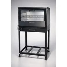 Forno Cavalete 80 Litros Com Tampa De Vidro Industrial A Gás