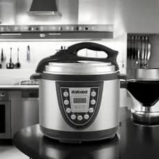 Panela de Pressão Elétrica Digital 5L – Potência e Praticidade