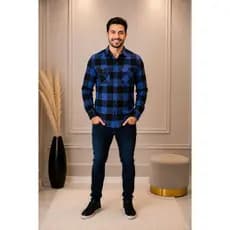 Camisa Xadrez Masculina Flanelada Manga Longa Casual Confortável Premium