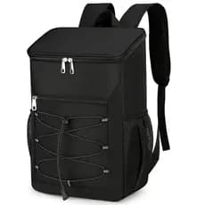 Mochila Térmica 30L para Camping e Piquenique Bolsa Térmica Grande com Bolsos Laterais Ideal para Praia e Viagem