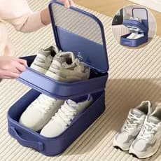 Bolsa Organizadora de Sapatos para Viagem Porta Calçados Mala Impermeável