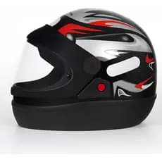 Capacete para moto San Marino preto masculino feminino promoção