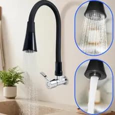 Torneira De Cozinha Vintage De Luxo Com 360 ° Saída De Água Rotativa Flexível , Adequada Para Vários Cenários De Uso Dom