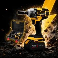Chave De Impacto Kit Chave De Impacto Sem Fio 48V Profissional Leve Portátil Para Parafusar E Furar