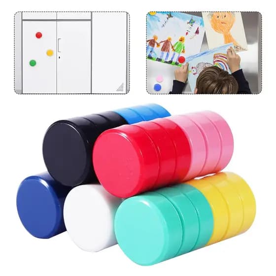 60 conjuntos de adesivos redondos para geladeira, adequados para armários, 10 cores, itens essenciais para cozinha, adeq