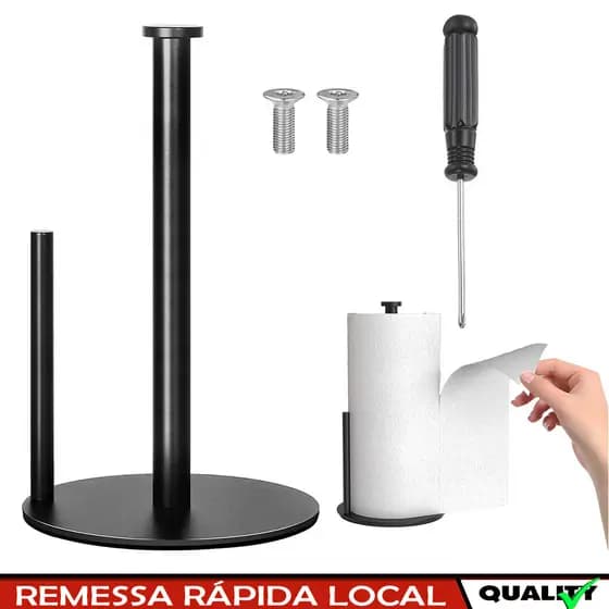 Porta Papel Toalha, Suporte Papel Toalha, Porta Guardanapo para Decoração Cozinha, Itens de Cozinha