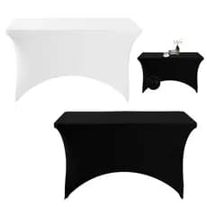 Toalha Capa De Mesa Dobravel De 1,22m Spandex Evento Festa
