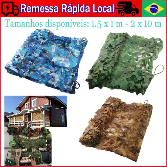 Rede camuflada, Rede camuflada de camuflagem para persianas de caça, decoração de festa do exército, guarda-sol