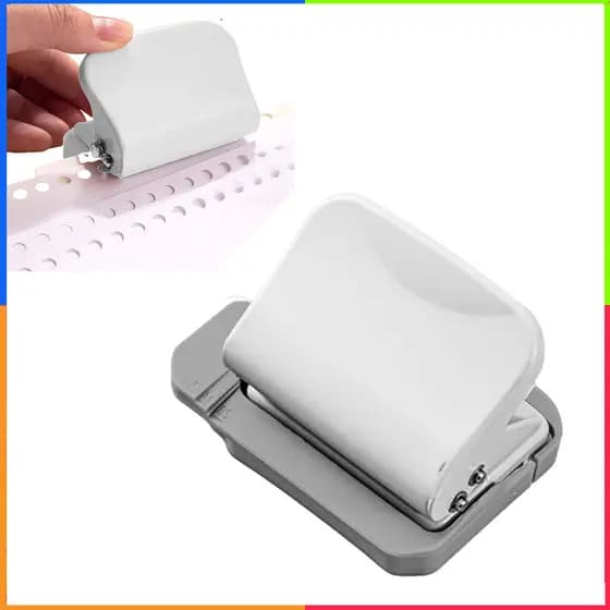 Perfurador de 6 furos para papel solto Perfurador de papel Para criar furos em folhas soltas
