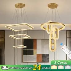 3 Cores 110V-220V  Lustre Pendente Para Sala De Jantar Estilo Minimalista Moderno Luminária De teto De Jantar e Estar