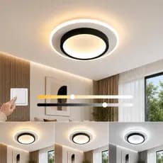 3 Cores 110V-220V Luminária De Teto Plafon LED Para Sala Quarto Corredor Luminárias Minimalismo Moderno