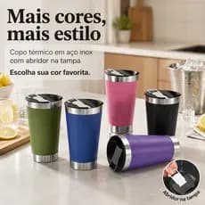 Copo Térmico 473ml  Copo Inox caneca de cerveja Com Abridor de Garrafas Para Cerveja Café Chá
