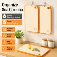 Tábua de corte de palha de trigo Antibacteriana À Prova De Mofo Com zona de moagem Para Cozinha