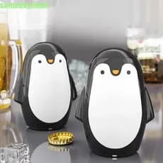 SOMEDAYZL0M Abridor De Garrafas De Pinguim , Automático Cerveja Que Economiza Trabalho , Criativo