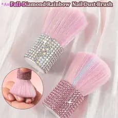 Entrehot > Escova De Pó Para Unhas , Cor Strass , Alça Brilhante , Limpeza Arte Em Blush , Ferramenta De Manicure , Supr