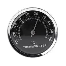 Ita 58mm Carro Termômetro Mecânico Medidor Temperatura Analógico Com Adesivo Colar