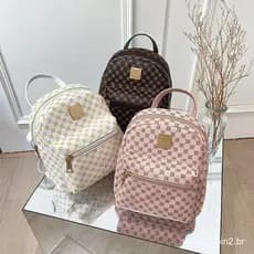 Mochila feminina de moda Mochila de impressão versátil Mochila feminina QMQJ