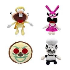 Novo produto Pizza Tower Peppino Plush Pizza Torre Boneca de pelúcia Boneca de pelúcia