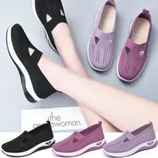 [Sapatos De Verão De Sola Macia E Confortável Caminhada Leve Adequados Para Idade Média De Mães Idosas Presente De Mãe