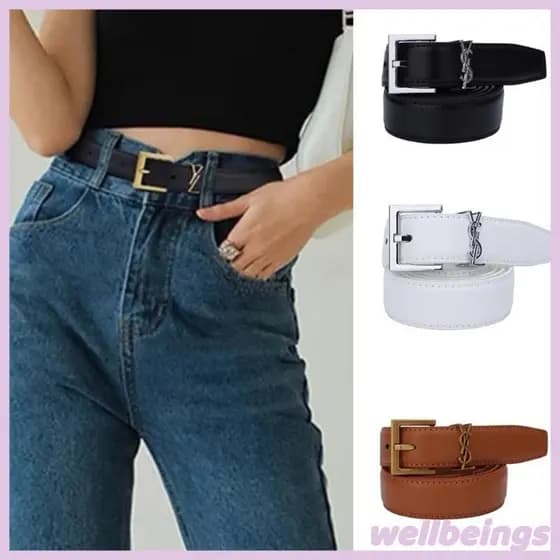 WELL Skinny Cintura Corrente Fivela Dourada Para Mulheres Casual Wear Cinto Decorativo Magro Vestido Jóias