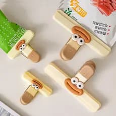 Clipe de vedação de alimentos em forma de T clipe de vedação cozinha à prova de umidade clipe de preservação de alimento