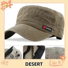 Chapéu DESERT , Boné De Beisebol Respirável De Algodão , Casual Ajustável Anti-UV Ao Ar Livre Masculino