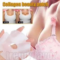 4 Pares De Adesivos De Colágeno Para Seios-Adesivo Ampliação Dos Pasta De Peito De Beleza Feminina De Levantamento Com C