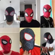 Máscara Para Crianças Adultas Máscaras Do Homem-Aranha Superhero Cosplay O Halloween