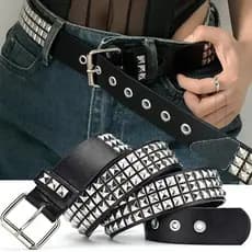 Y2K Cintos De Strass Brilhante-Coruro Punk Gótico Moda Goth Rebite Cintura-Para Cinto De Jeans Cowboy Ocidental