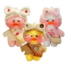 Brinquedo de Pelúcia Pato de Papel LALAFANFAN Kawaii Fofo Frete Grátis para todo o país