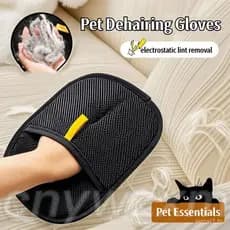 Luvas De Depilação Eletrostática Para Animais De Estimação , Gato , Cachorro , Escova Bidirecional , Removedor De Pelos