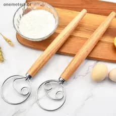 OO Large Batedor De Massa Manual Pão De Forma De Bolo De Aço Inoxidável Pastelaria Ovo Cozinha Ferramentas Misturadoras