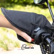 BEBETTFORM Luvas De Guidão De Motocicleta Universal À Prova D'água 7/8 " 22mm Tampa Da Barra De Punho De Volta