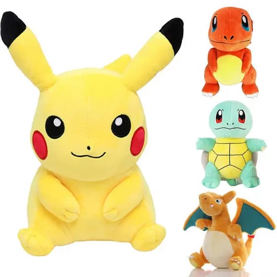 Takara Tomy 8 Inch Original Pokemon Pikachu Squirtle Brinquedos De Pelúcia Boneca De Pelúcia Brinquedos Para Crianças Pr