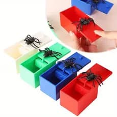 Caixa Surpresa em Estoque Aranha de Terror Pode Ser Aberta e Fechada Amigo Curioso Colorido e Divertido Tigre MQIA DDRQ