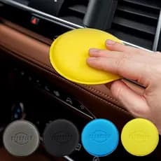 Esponja Frisada Redonda Suprimentos Automotivos Beleza Polimento De Algodão De Alta Densidade Bloco De Lavagem L2b3