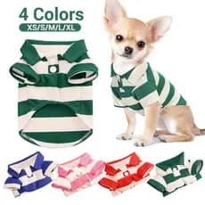 XS-4XL Novas Camisetas Casuais Para Cães Pequenos E Grandes , Roupas , Chihuahua , Pug , Yorkshire Camisas De Verão