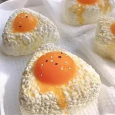 Brinquedo de Silicone Artesanal em Forma de Ovo, Bolinha de Arroz, Mochi, Alívio de Estresse, Aperte e Molde C 89LM