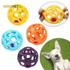 Brinquedo De Bola Oca Saltitante De 9cm Com Sino Para Cães TPR Brinquedos Interativos Animais De Estimação Ao Ar Livre S