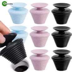 Tampa de Dreno para Pia - Material de Silicone, Macia, Redonda - Pia de Cozinha - Tampa Universal para Transbordo de Ban