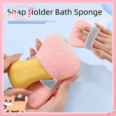 PATH 1Pc Saco De Sabão , Espuma De Banho Esfoliante , Sabonetes Saver Esponja Fabricante De Bolha