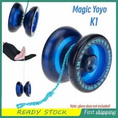 ✨ EM ESTOQUE ✨ Yoyo Mágico Profissional K1 Spin ABS Yoyo 8 Bolas Rolamento KK com Corda Giratória para Crianças MYOF