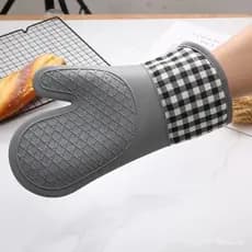 1 Peça Luvas de Cozinha para Forno Luvas de Isolamento Térmico de Silicone