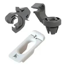 3 Presilha Trava Suporte Vareta Capo Agile Astra Calibra Celta Prisma Tigra Vectra Spin Omega Zafira Corsa