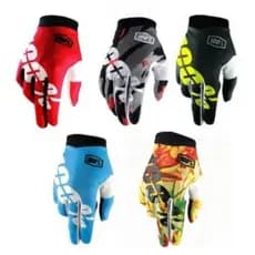 Luvas de Motocicleta 100% Esportivas Luvas de Ciclismo Moto de Dedo Completo Luvas de Motocross Luvas de Corrida Mtb 100