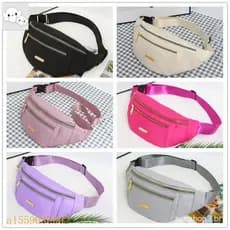 Fanny Packs Waist Para Mulheres , Bolsa De Cintura Impermeável Com Alça Ajustável Corrida Esportiva De Viagem