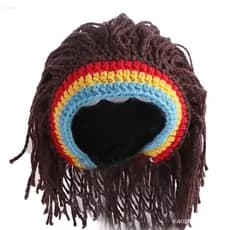 Reggae Dreadlocks Peruca Unissex Fofa Balaclava Fantasia Acessórios Para Cabelo Festa De Halloween Raízes African
