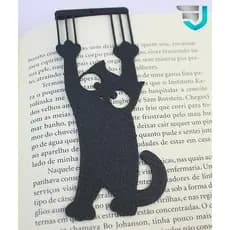 Marca Página Gato Fofinho 3D – 4 Modelos Colecionáveis
